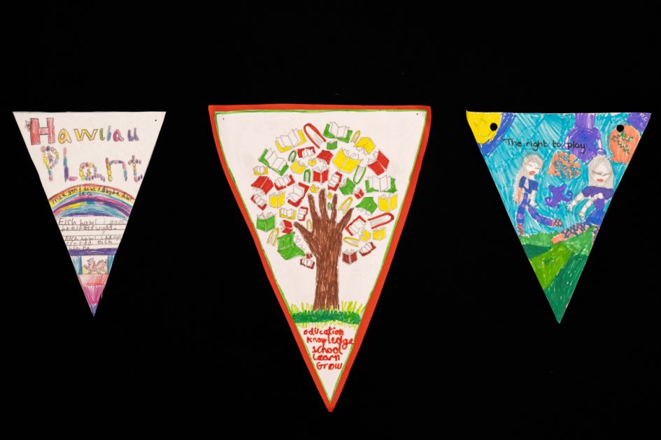 Children in Wales | Children in Wales’ 30th anniversary bunting ...